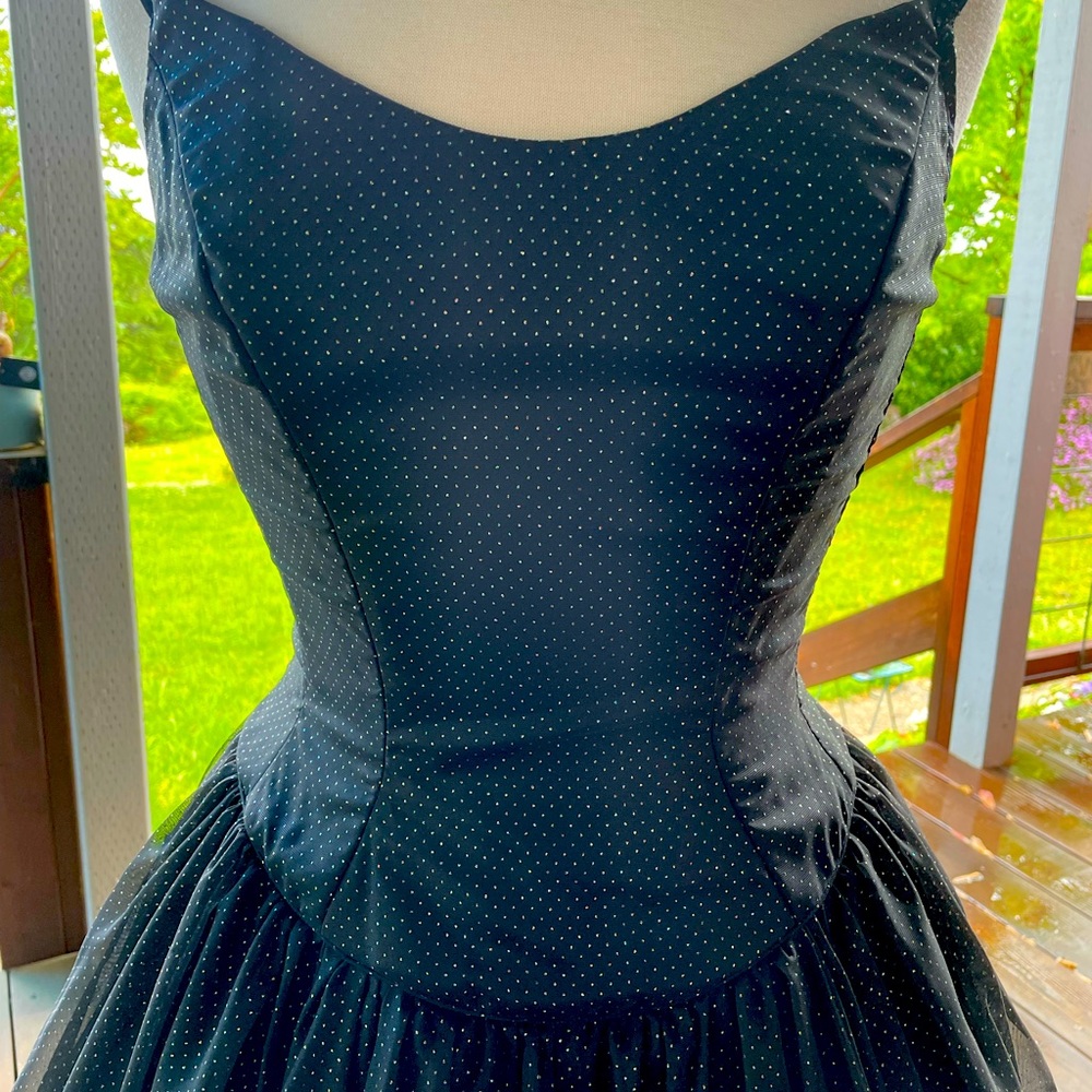 Vintage black Mike Benet formal dress - just dry cleaned!